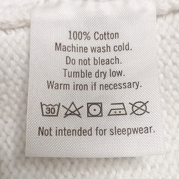 Janie and Jack knit, white sweater vest US 6-12M - Picture 5 of 6